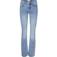 Vmflash Medium Waist Jeans - Blue/Light Blue Denim