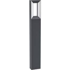 Aluminium Bollards Eglo Riforano Black Bollard 77cm