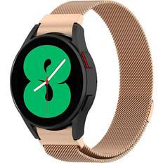 Rose Gold Stainless Steel Strap Galaxy Watch6/Watch6 Classic/Watch5/Watch5 Pro