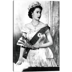 Willa Arlo Interiors Queen Elizabeth II of England, 1952 Dorothy Wilding Photograph on Framed Art