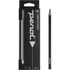 Pencil penol jumbo Penol Jumbo HQ Pencil Black 12 - Pack