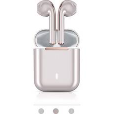 Rose Gold Headphones Greenzech Rose Gold TWS True Wireless