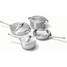 Caraway CARAWAY HOME 6-Piece Stainless Steel Cookware Set with lid