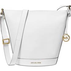 Michael Kors Damen Beuteltaschen Michael Kors Townsend Medium Messenger Bag - Optic White