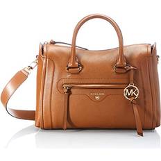 Michael Kors Messenger Bags Michael Kors Carine Medium Pebbled Leather Satchel