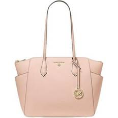 Michael Kors Bolsos de compras Michael Kors Marilyn medium topp dragkedja tygväska en storlek, Mjukt rosa