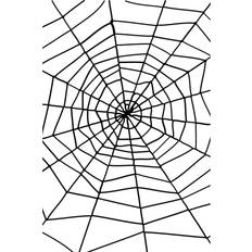 Party Decoration Halloween Spider Web Black 1.5m