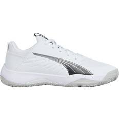 Puma Innendørssko Puma Kid's Accelerate Handball - White/Black/Concrete Gray