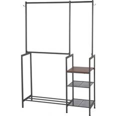 Brown Clothes Racks Neatfreak ‎NFC05307MIX802-001 Walnut/Gunmetal Clothes Rack 48.4x68.7"