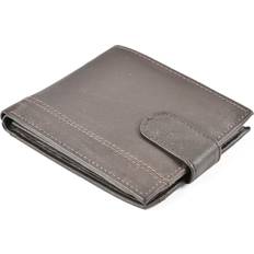 Forest Men's Brown Leather Wallet - Brown