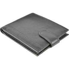 Forest Men's Leather Wallet - Black