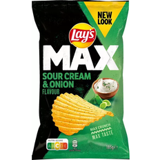 Lay's Max Sourcream & Onion 185g 1pak
