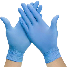 Herr - XL Engångshandskar Powder Free Nitrile Gloves 100-pack