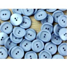 Yarn & Needlework Supplies Trimits Round Plastic Buttons Lilac each