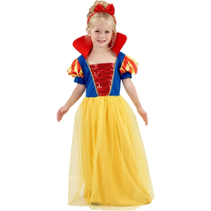 Snehvide kjole Henbrandt Snow Girl Princess Costume