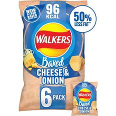 Baked Cheese & Onion Snacks Crisps
