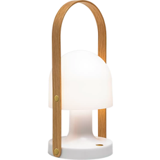 Skrivebordslamper Bordlamper Marset FollowMe White Oak Bordlampe 28.8cm