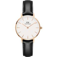 Daniel Wellington Daniel Wellington Petite Sheffield Rose Gold Watch, 28mm, Leather, for Men and