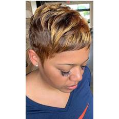 BeiSDWig BeiSDWig Short Pixie Haircut Synthetic Short Wigs