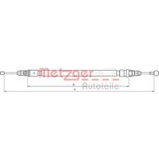Metzger Handbremsseil Citroen C4 DS4