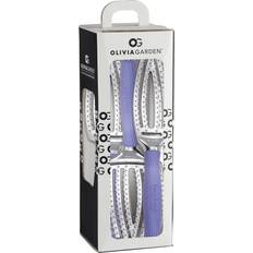 Olivia Garden Finger Brush Scalp Hugging Vented Paddle Hair Brush 3 Piece Kit
