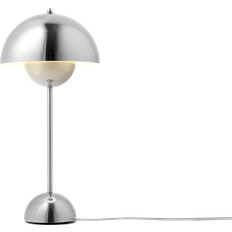 &Tradition Bordlamper &Tradition FlowerPot VP3 Polished Steel Bordlampe 49cm