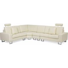 Ebern Designs Goforth Beige Sofa 293cm 6 Seater