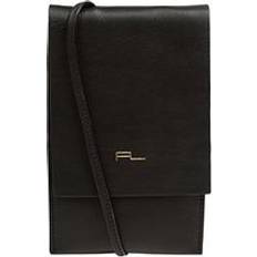 Pure Luxuries London Rina Nappa Leather Cross Body Phone Bag Black Black, Women