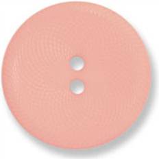 Rosa Knappar Trimits Round Nylon Buttons Peach each