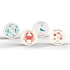 Happy Larry Beach Sea Life Coaster 4pcs