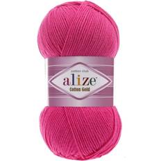 Yarn & Needlework Supplies Alize 55% cotton 45% Acrylic cotton gold Yarn 1 SkeinBall 100 gr 360 yds 149-Fuchsia