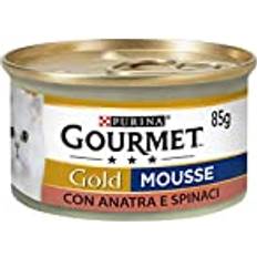 Gourmet Purina Gold Fuktig Mousse Katt 24 Burkar 85 g