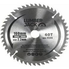 Lumberjack 160mm 60T Trade Circular Saw Blades 20mm Bore