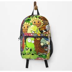 Famgem Backpack Plants vs Zombie School Bag Travel 15"