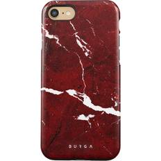 Burga Iconic Red Ruby Marble iPhone SE 2022 Case, Tough