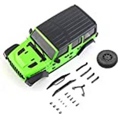 RC tillbehör RC Car Body Shell for Kyosho Mini Z Mini-Z 4X4 JEEP Wrangler Rubicon RC Crawler Biluppgraderingsdelar Color Green