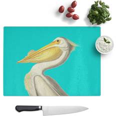 Turquoise Chopping Boards East Urban Home American Pelican James Audubon Chopping Board