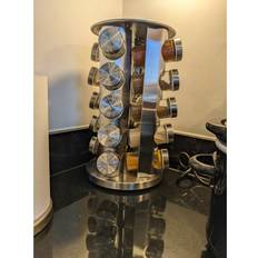 Belfry Kitchen 20-Jar Free-Standing Spice Rack