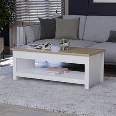 August Grove Beacsfield Sled Coffee Table