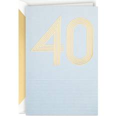 Party Supplies Hällmark Signature 40th Birthday Card
