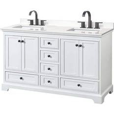 Bathroom Furnitures Wyndham Collection Deborah Free Double