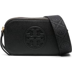 Tory Burch Mini Miller Double Zip Crossbody Bag - Black