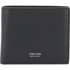 Tom Ford Grain Leather Classic Bifold Wallet - Blue