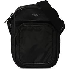 Saint Laurent Tasker Saint Laurent City Mini Logo-Print Camera Bag - Black