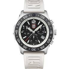 Luminox PACIFIC DIVER CHRONO 3140 SERIES XS.3141 herr kronograf 200 m vattentålig, Vitt, armband