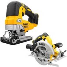 Dewalt DCS334N 18v xr Cordless Brushless Top Jigsaw & DCS570N Circular Saw