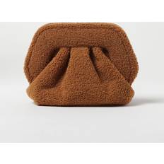 THEMOIRè Eco-Fur Clutch Bag - Brown