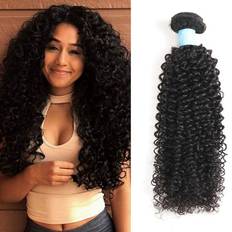 BLY BLY 7A Mongolian Virgin Kinky Curly Human Hair Bundles Extensions