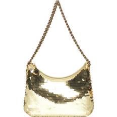 Stella McCartney Falabella embellished mini shoulder bag gold One size fits all