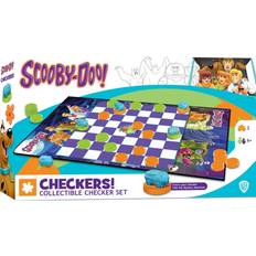 Board Games Masterpieces Officially licensed Scooby Doo Checkers Board Game ages 6 Multicolor